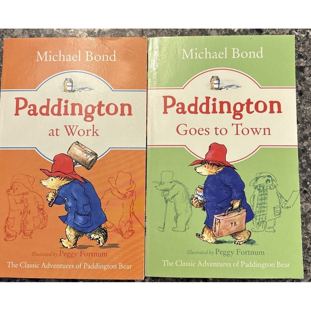 Paddington At Work & Goes to Town Paperback Bond, MichaelClassic Adventures